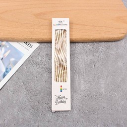 เทียนวันเกิดสีทอง