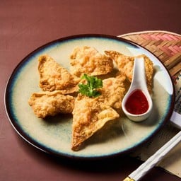 เกี๊ยวกุ้งฮ่องกงทอดกรอบ6ตัวใหญ่