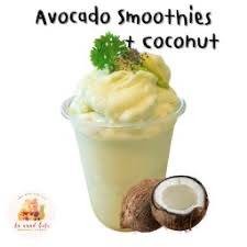 มะพร้าวนมสดปั่น