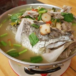 ต้มยำหัวปลาเก๋า