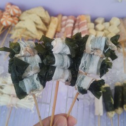 สาหร่ายวากาเมะพันสามชั้นสไลด์