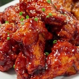 ไก่ทอดเกาหลี เผ็ดคูณสอง