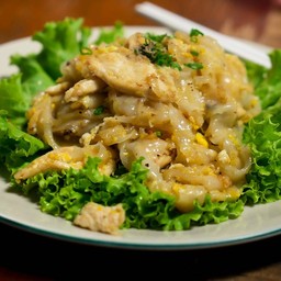 ก๋วยเตี๋ยวคั่ว (เลือกเนื้อสัตว์ และท๊อบปิ้งได้ตามใจชอบ) New!!