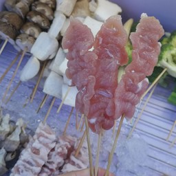 สันนอกหมูสไลด์