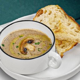 ซุปเห็ดกับขนมปังซาวโดวจ์