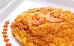 ไข่เจียวกุ้งสับ