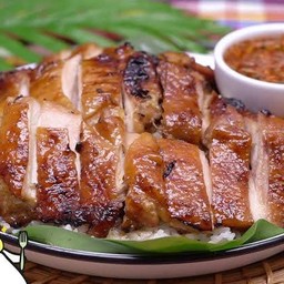 ไก่ย่างจิ้มแจ่ว