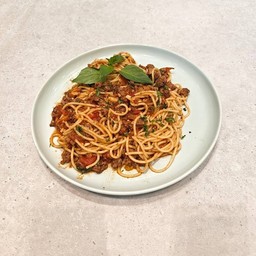 Wagyu bolognese pasta