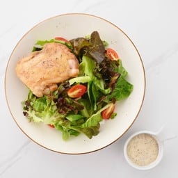 Grilled Chicken thigh - Salad - Truffle mayo