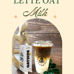 ลาเต้นมข้าวโอ๊ต