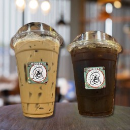 2 แก้ว เอสเย็น+ แบล็คเย็น