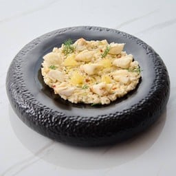 Spicy Lemon crab Risotto