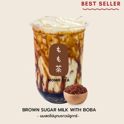 นมสดไข่มุกบราวน์ชูการ์