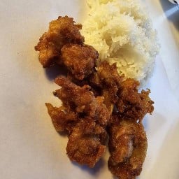 ข้าวเหนียวหมูทอด ไก่ทอด หน้าเเฟลต นปพ.