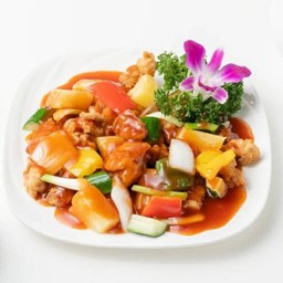 ไก่ผัดเปรี้ยวหวาน (M)