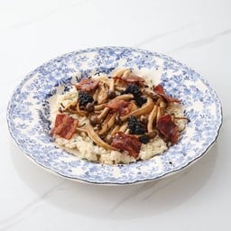 Risotto Truffle - Smoked Bacon - Grilled mushroom