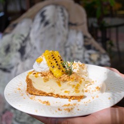 Roasted Corn Cheese Pie