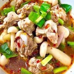 ต้มแซ่บกระดูกอ่อน(หมู)