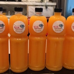 น้ำส้มขวดใหญ่ 1000 ซีซี