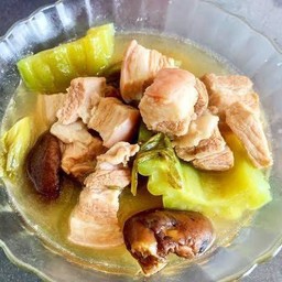 ต้มจืดหมูสามชั้นผักกาดดอง