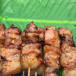 หมูย่างโบราณ5ไม้