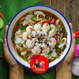 ยำแซ่บปลาหมึก