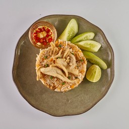 ข้าวผัดกากหมู