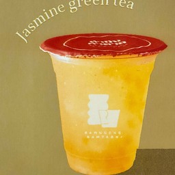 ชาเขียวมะลิเจลลี่น้ำผึ้ง