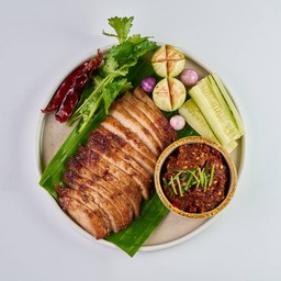 หมูปลาร้าแจ่วบอง