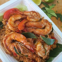 ข้าวผัดต้มยำกุ้ง.