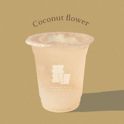 น้ำช่อดอกมะพร้าววุ้นมะพร้าว