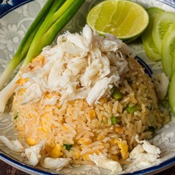ข้าวผัดปู หอมกลิ่นคั่วกะทะ