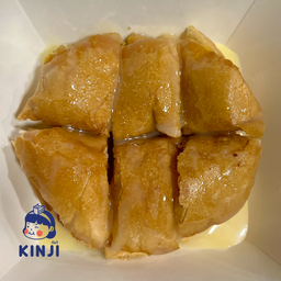 ขนมปังปิ้งกลม เนย นม