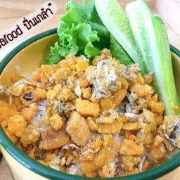 ข้าวหน้าไข่ปู .