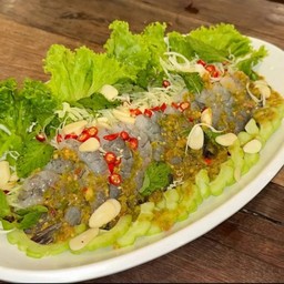 กุ้งแช่น้ำปลา