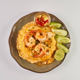 ข้าวไข่เป็ดขยี้มันกุ้ง