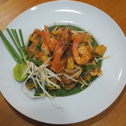 ผัดไท กุ้งสด