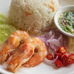 ข้าวคลุกกุ้ง