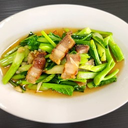 คะน้าผัด