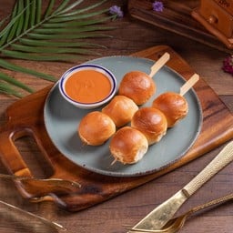 IB.2 ขนมปังปิ้ง 2ไม้ ( ฟรี 1 Dip )