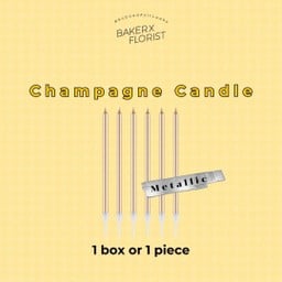 Champagne Candle