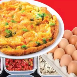 ข้าวไข่เจียวบุพเฟ่ต์