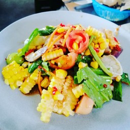 ตำข้าวโพด