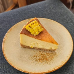 Sweet Corn Cheesecake