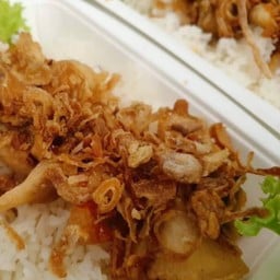 ปลากระพงสามรสกับข้าว