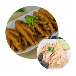 ข้าวมันไก่+ขาไก่ตุ๋น