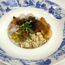 บะหมี่ปูหมูหวาน