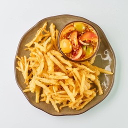 ส้มตำทอด