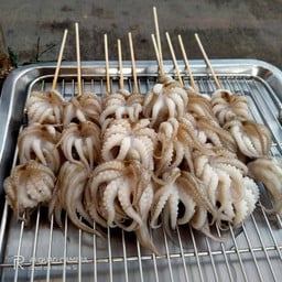 N หมึกย่าง