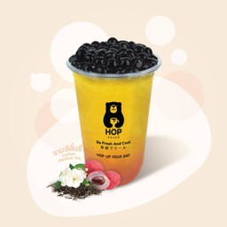 ชามะลิลิ้นจี่ Lychee jasmine tea